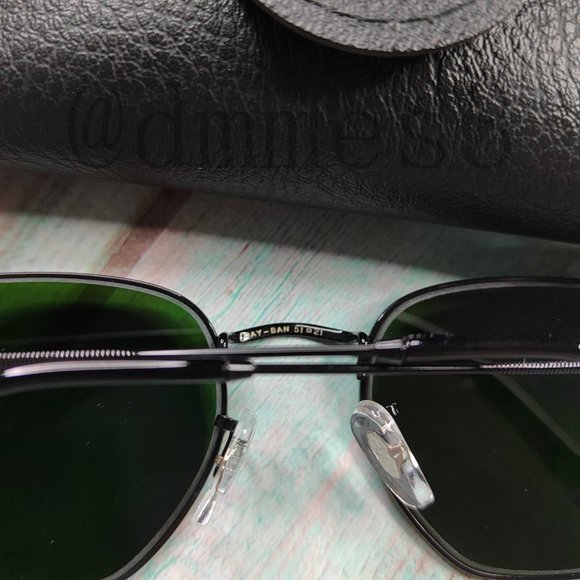 ?Ray-Ban 3548 51mm Dark green lens with black frame Sunglasses main image 4